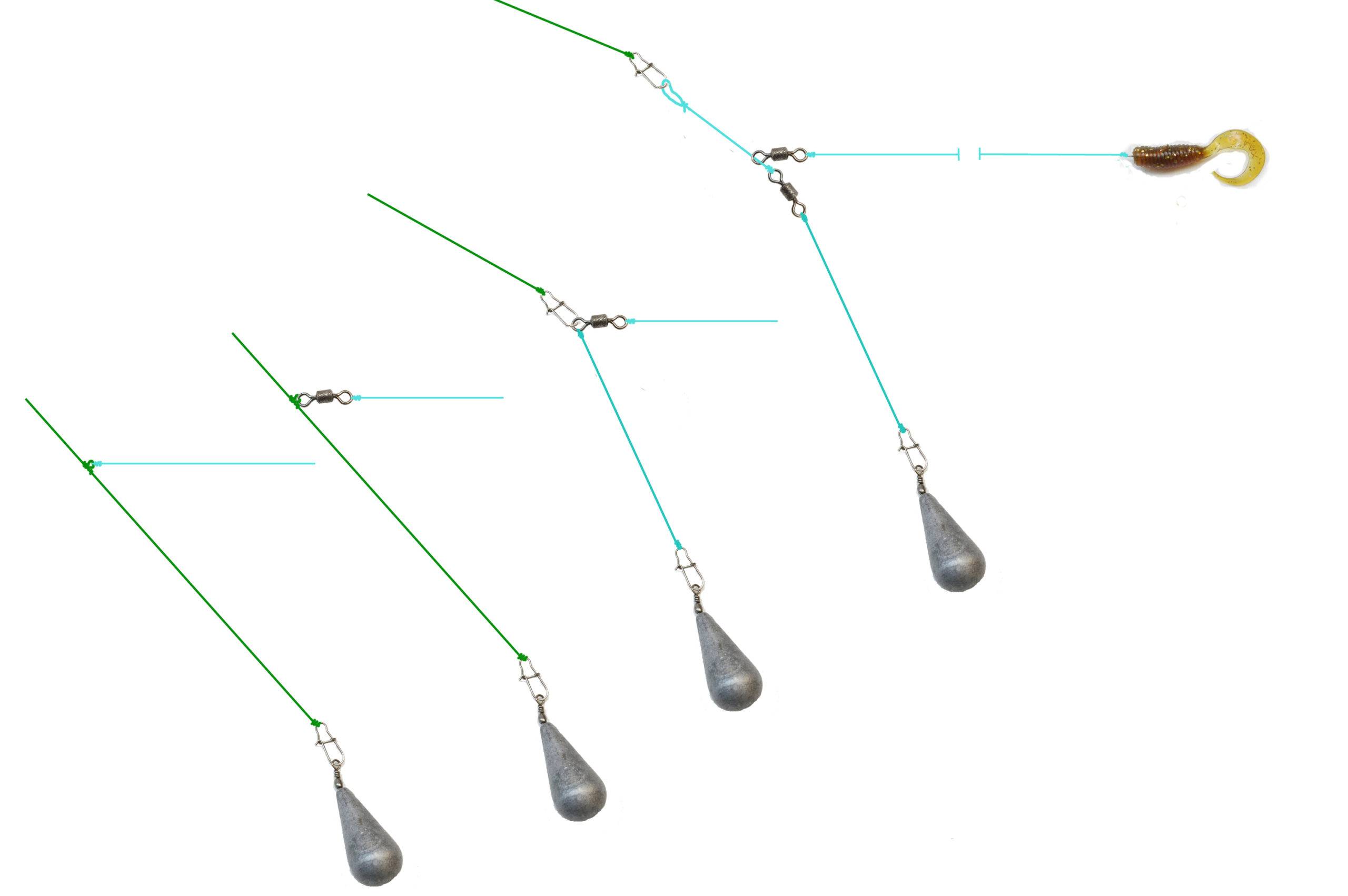 Отводной поводок на окуня — способы монтажа и узлы - суперулов - интернет-портал о рыбалке