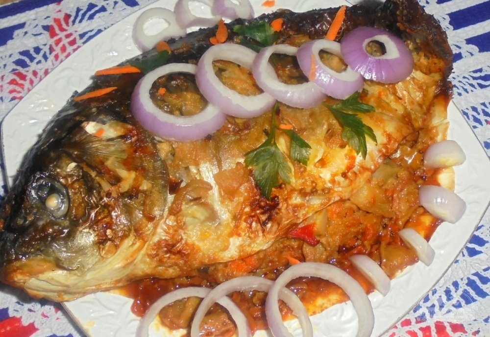 Фаршированный карп. рецепт в духовке с пошаговым фото | народные знания от кравченко анатолия