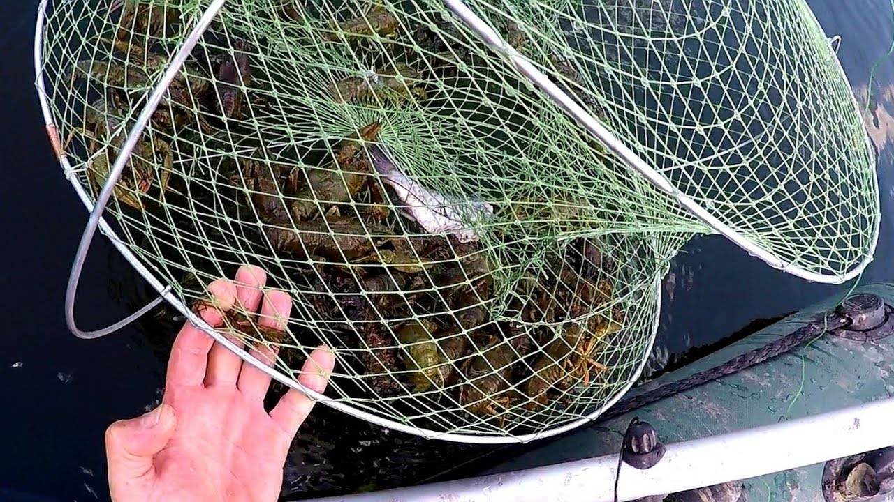 Способы ловли раков по открытой воде