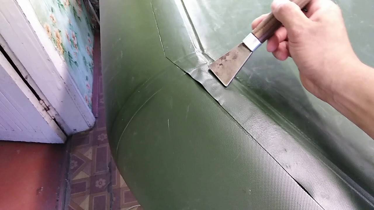 Как и чем надежно заклеить лодку пвх самостоятельно
