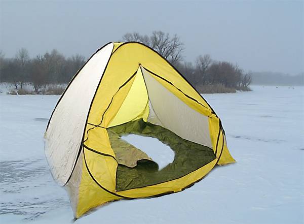 Палатка-автомат для зимней рыбалки
