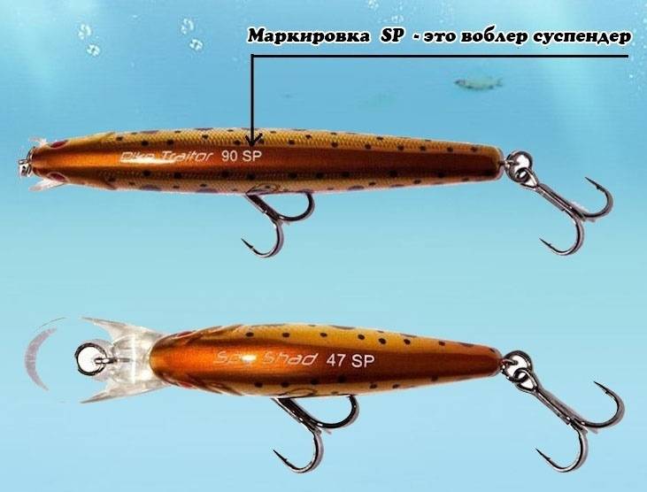 Воблер суспендер – что это такое и как на него ловить?