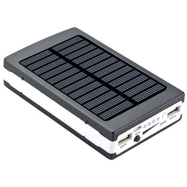 Внешний аккумулятор на солнечной батарее (solar power bank)