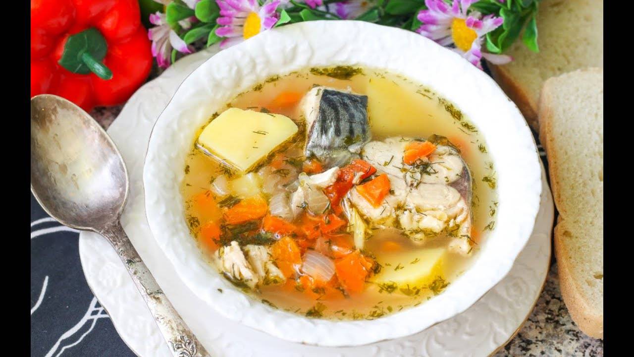 Суп из свежемороженой скумбрии - кушаем вкусно