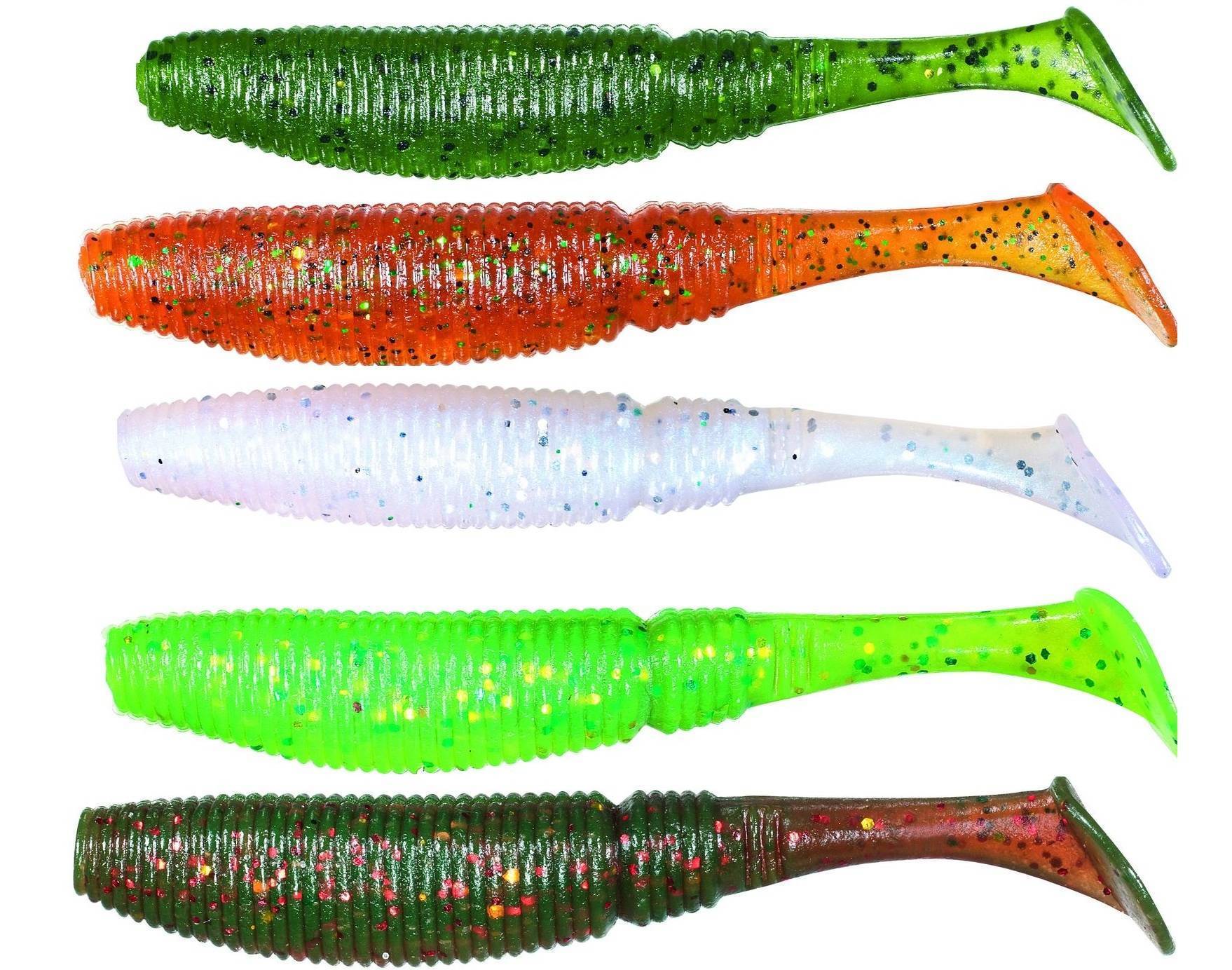 Съедобная резина для рыбалки: виды и особенности применения
