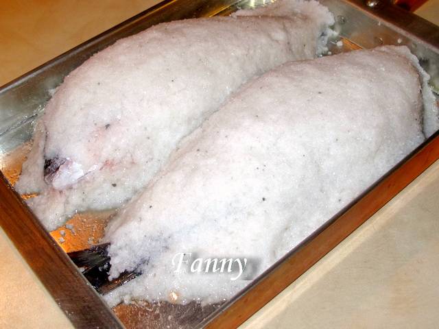 Рыба в соли в духовке - рецепт