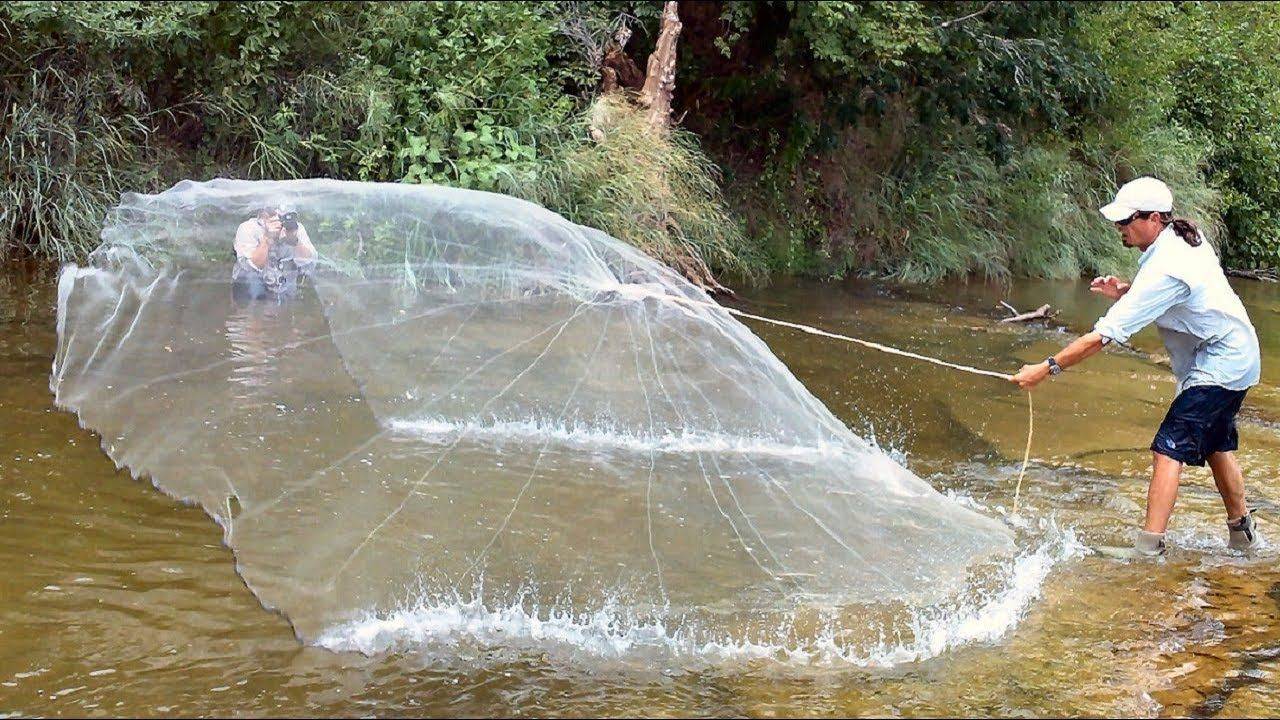 Рыбалка кастинговой сетью