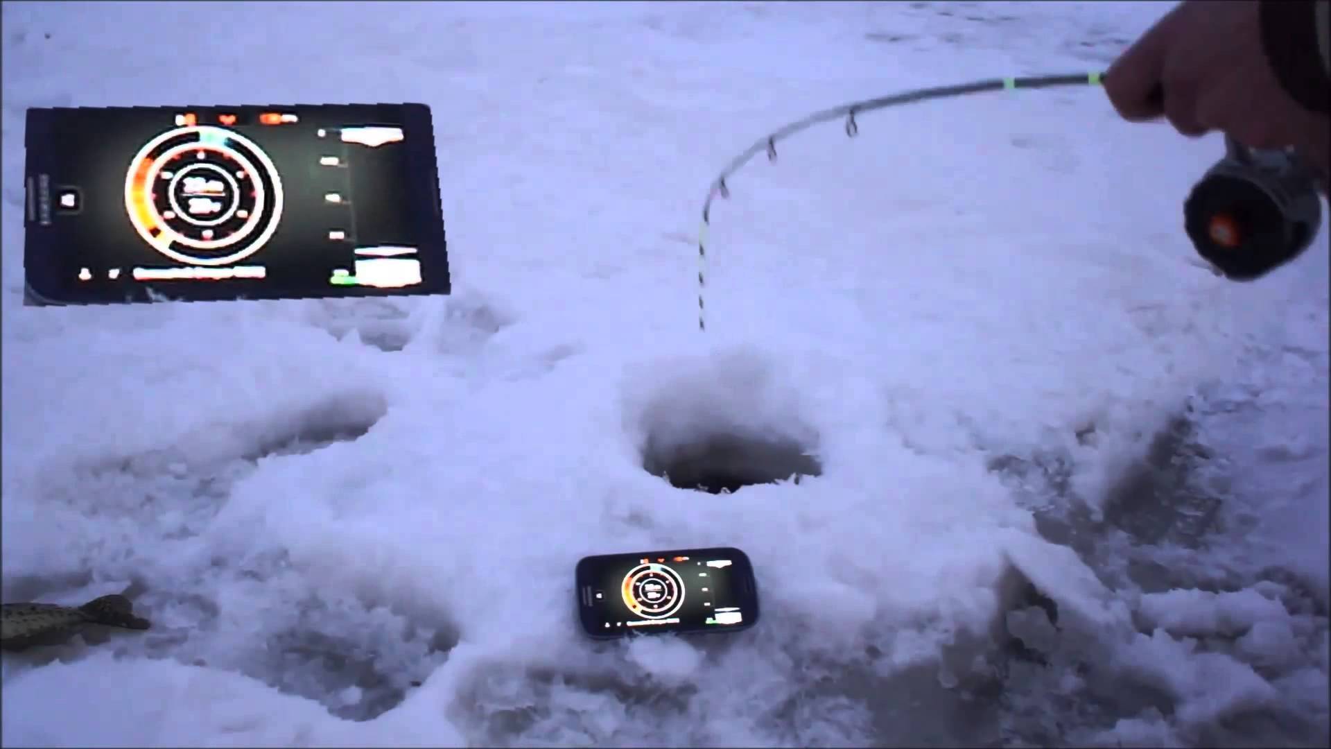 Зимний эхолот – рыбалка онлайн