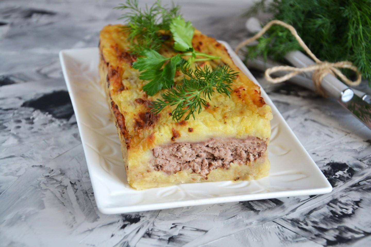 Запеканка из рыбного фарша (в духовке или мультиварке)