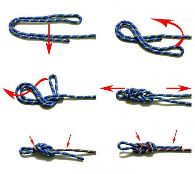 Как привязать карабин к леске: основные узлы