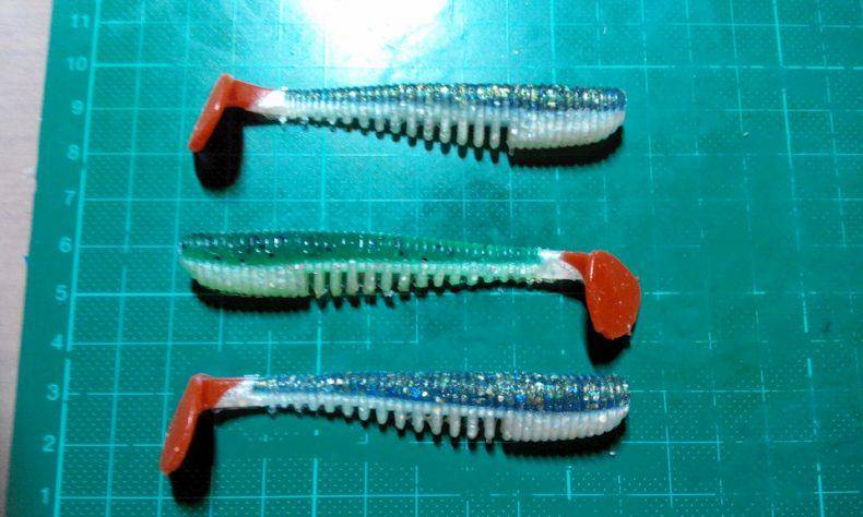 Тюнинг силиконовых приманок - как окрасить и сделать съедобной - рыболовные снасти - kamfishing