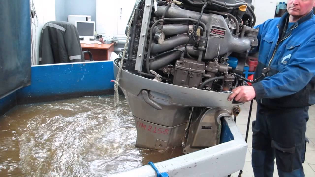 Ремонтируем мотор на лодке