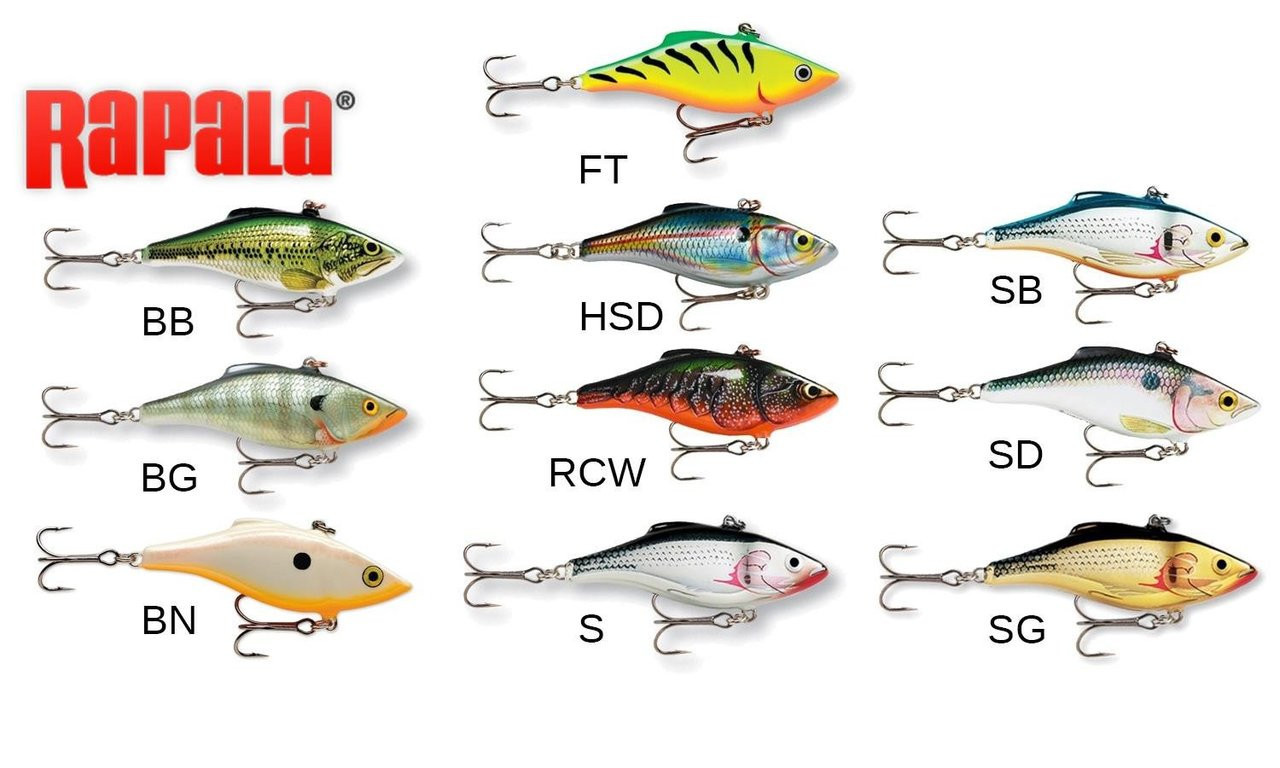 Воблеры рапала, популярные модели бренда rapala для ловли судака, щуки