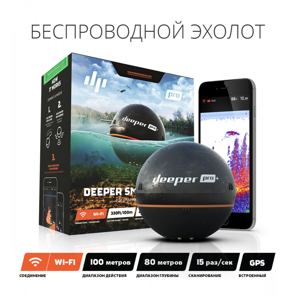 Эхолот deeper