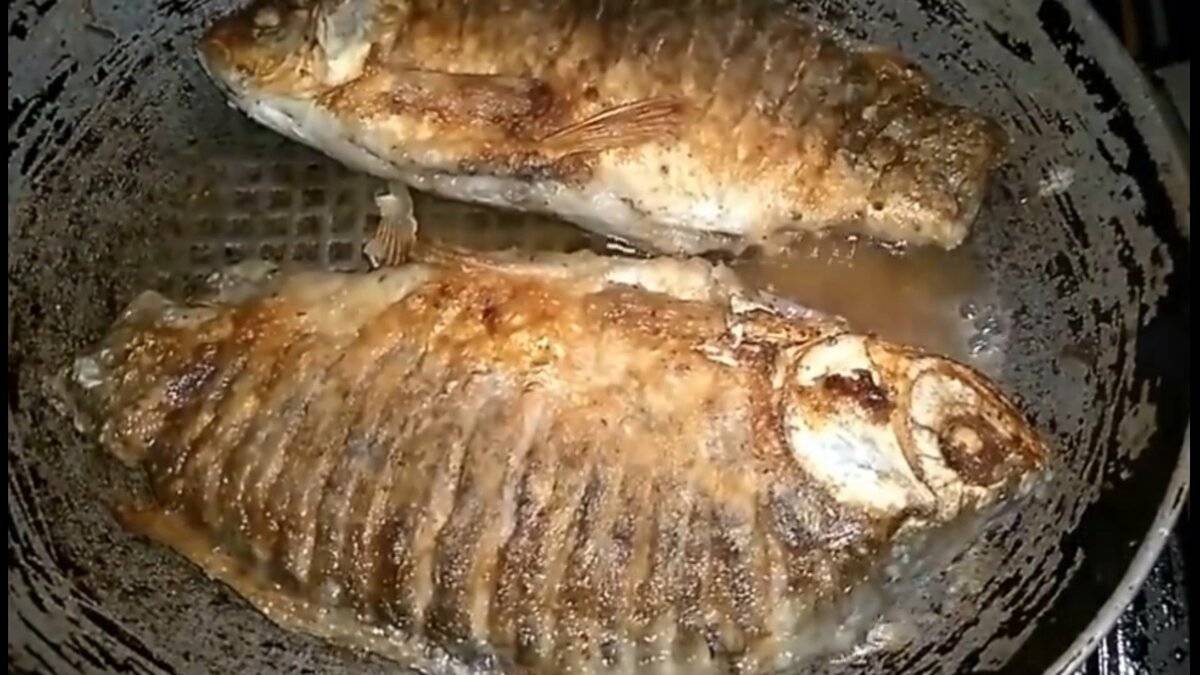 Как жарить леща | сколько жарить леща
