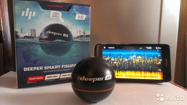 Эхолот диппер (беспроводной), характеристики deeper smart sonar pro fishfinder
