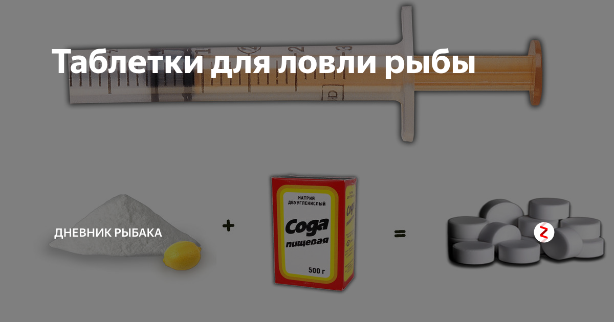 Как изготовить таблетки из соды и лимонной кислоты для рыбалки: подробная инструкция