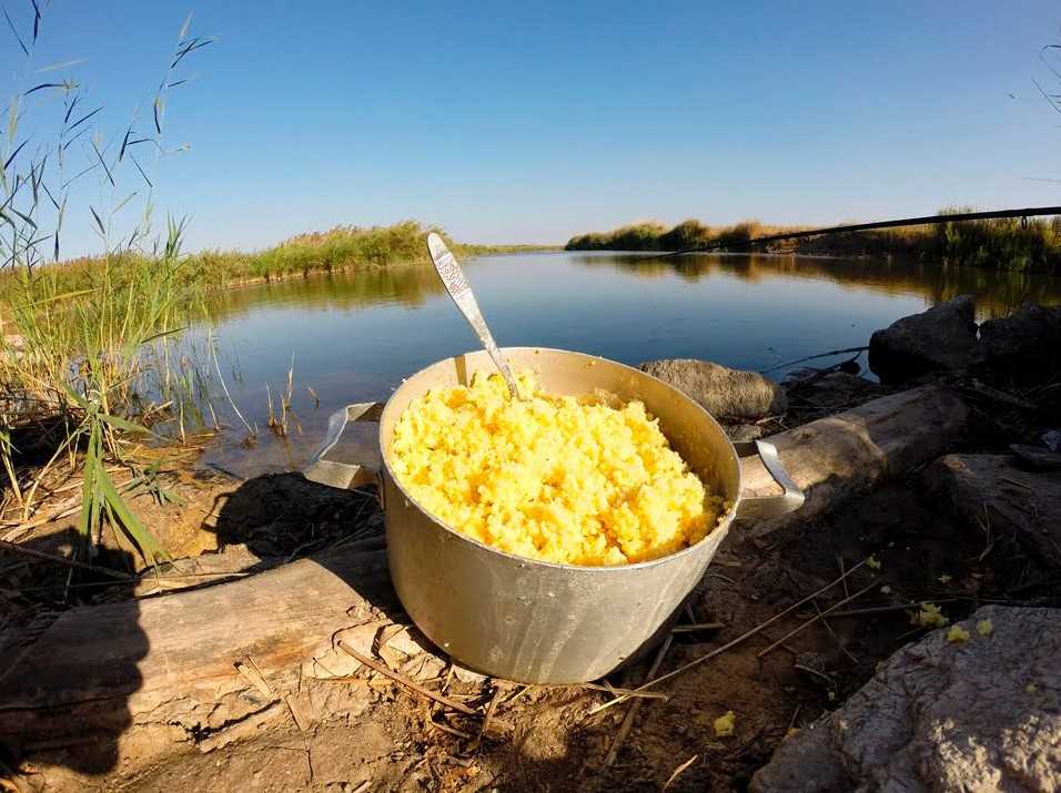 Каша для рыбалки на пружину