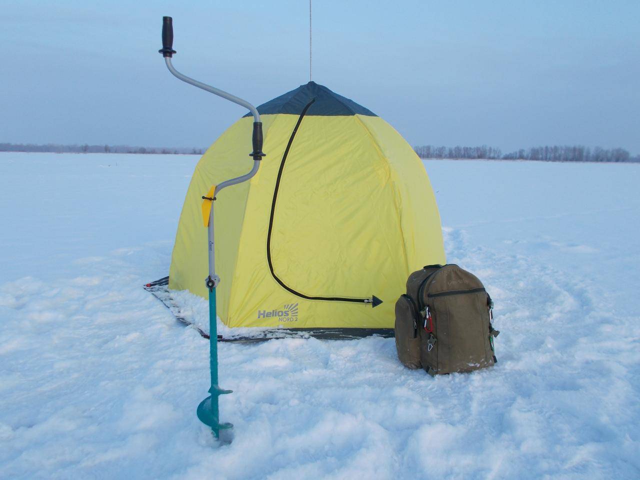 Как выбрать зимнюю палатку для рыбалки - статьи от тенты.ру