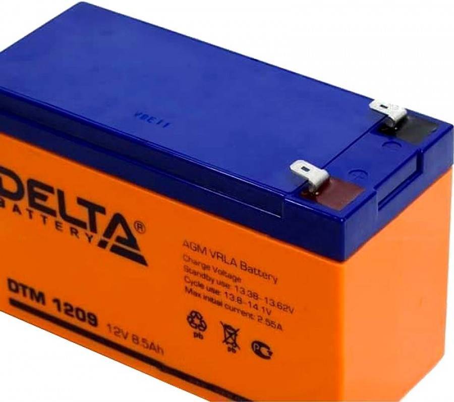 Аккумулятор для эхолота delta dtm 1209