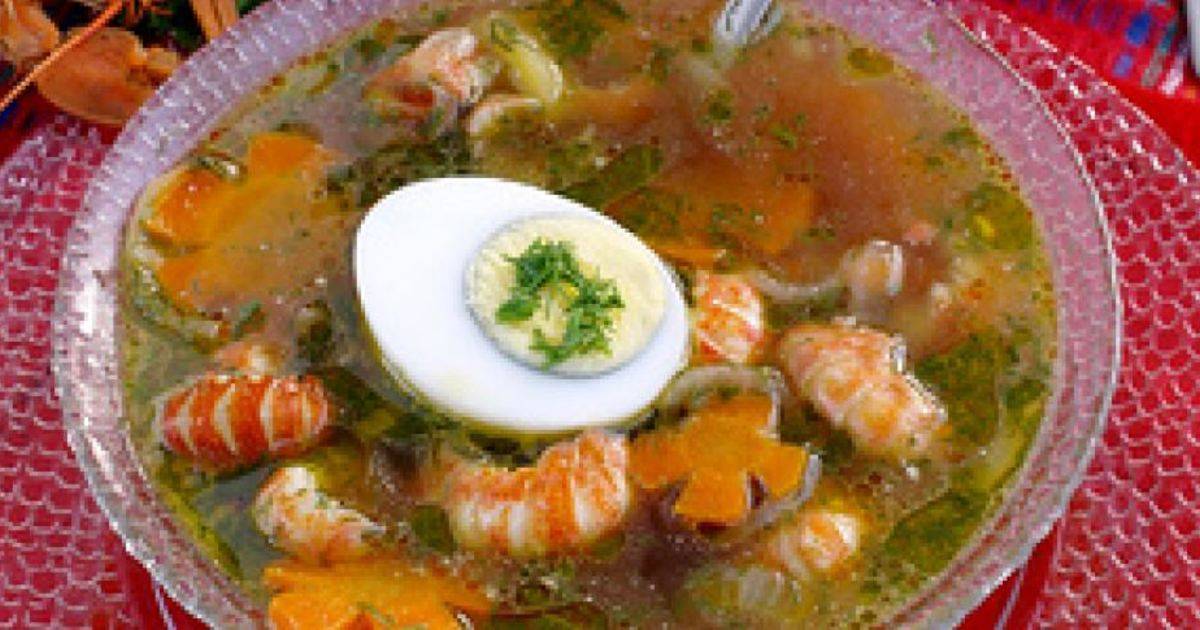 Раковый суп (crayfish soup) - вкусные заметки