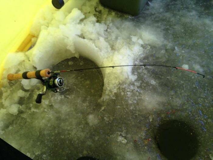 Зимний фидер со льда оснастка монтаж - рыболов