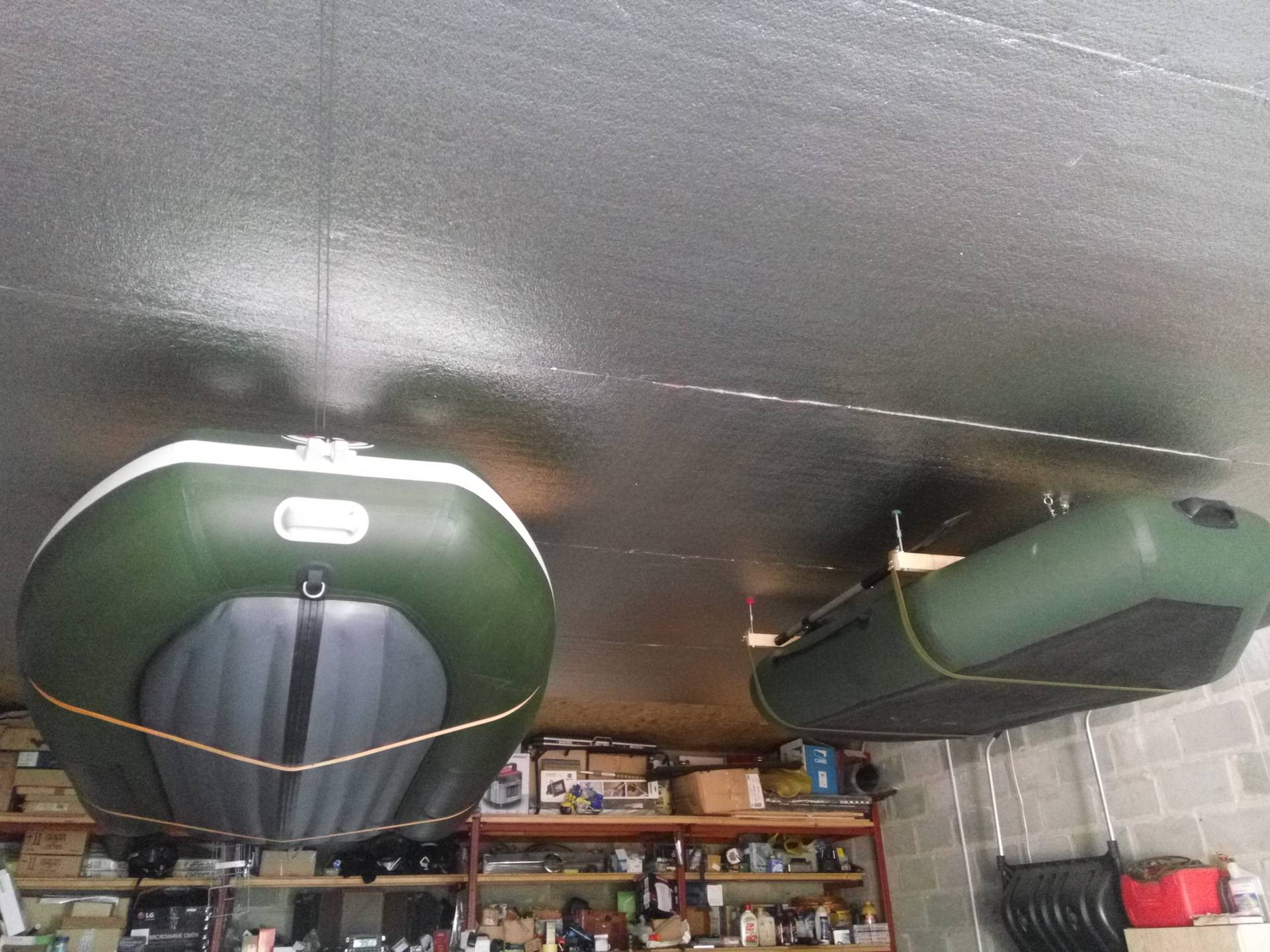 Правильное хранение лодки из пвх на морозе в гараже свернутой
