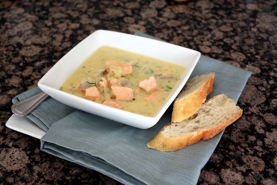 Суп из консервированной горбуши — 7 рецептов приготовления