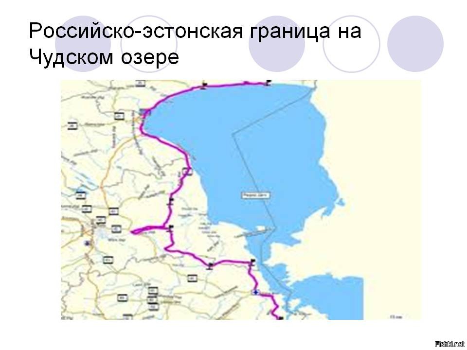 Озерная граница россии с какой страной