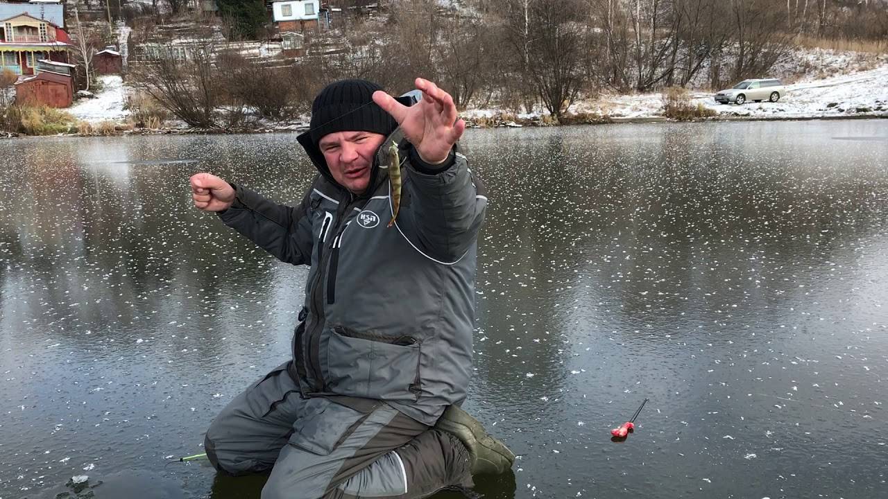 Секреты рыбалки по первому льду