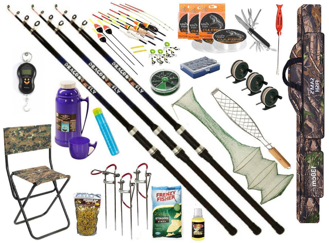 Полный список того, что нужно брать с собой на рыбалку