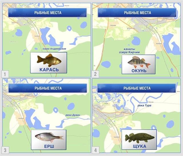 Рыбалка в Тюменской области: лучшие места на карте ТОП-10