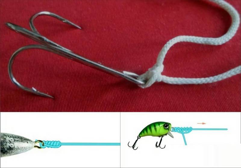 3 варианта вязания узла клинч
