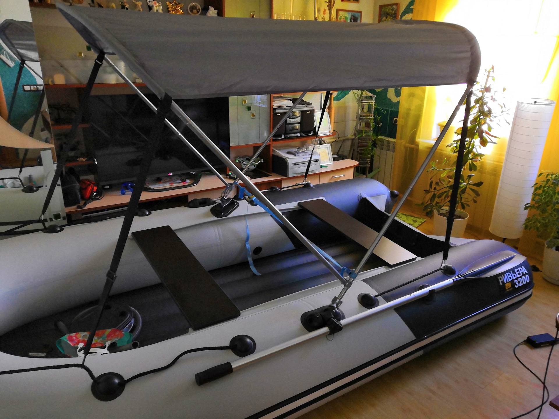 Тент на лодку своими руками - как сделать каркас (пошаговая инструкция, видео), хранение и эксплуатация