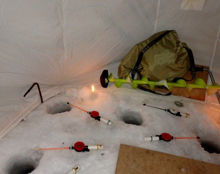 Самодельная палатка для зимней рыбалки своими руками