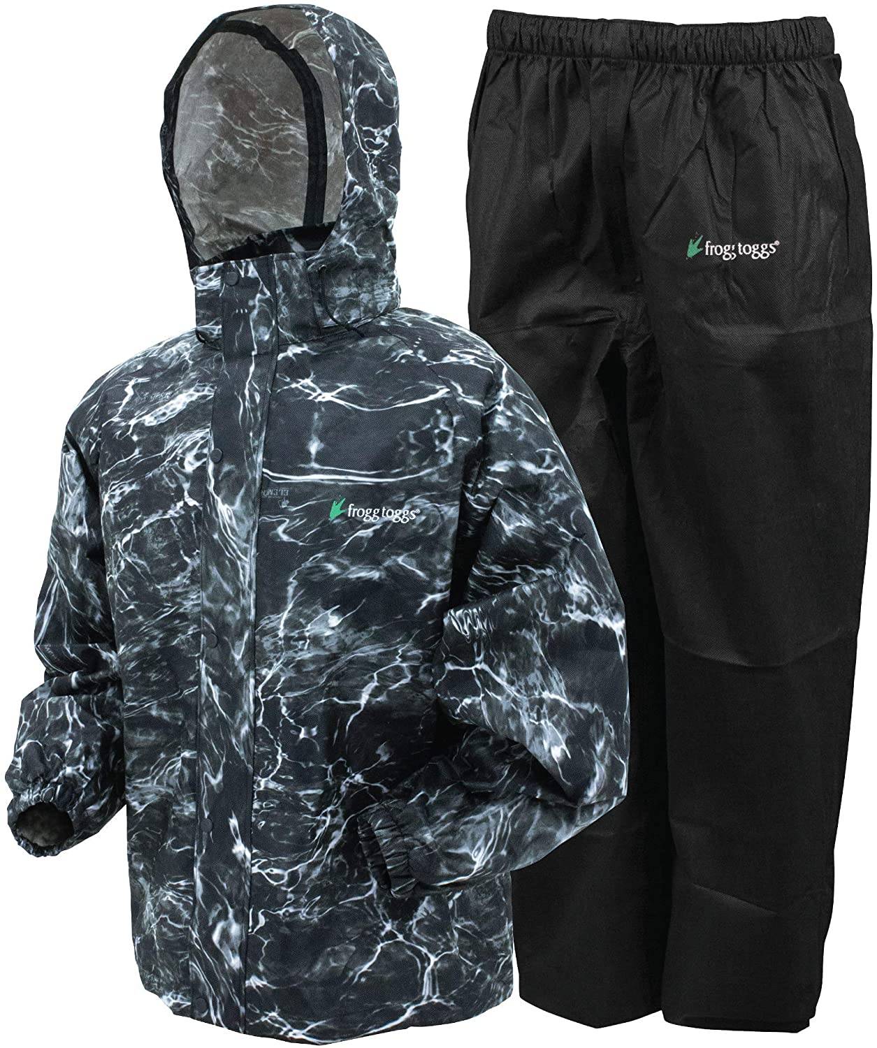 Резиновый костюм для рыбалки: водонепроницаемый, забродный комбинезон рыболовный, прорезиненный гидрокостюм с сапогами